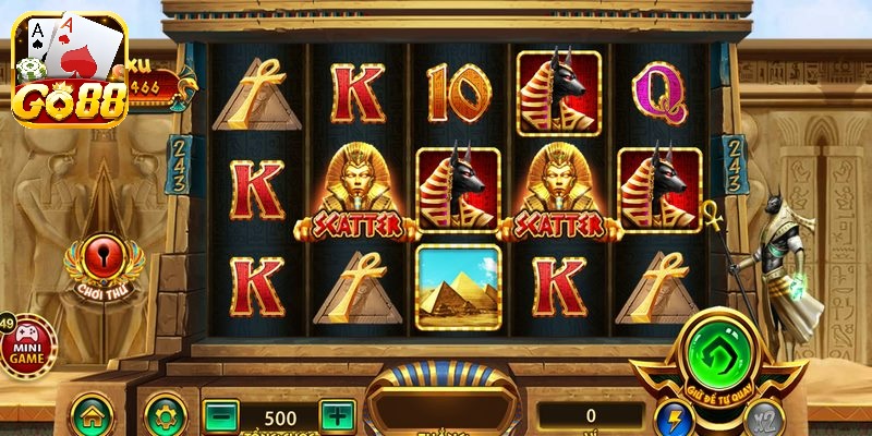 Game Cleopatra có hiệu ứng đồ họa tuyệt đẹp và âm thanh lôi cuốn