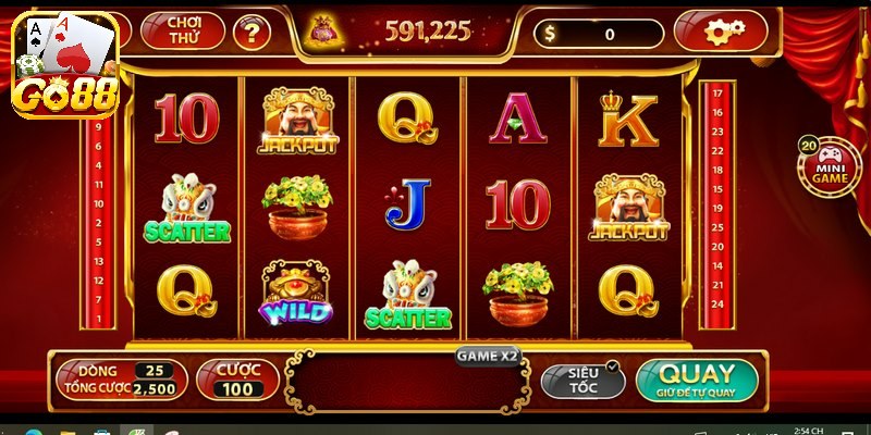 Đặc trưng của game Thần tài chính là cơ hội trúng thưởng lớn