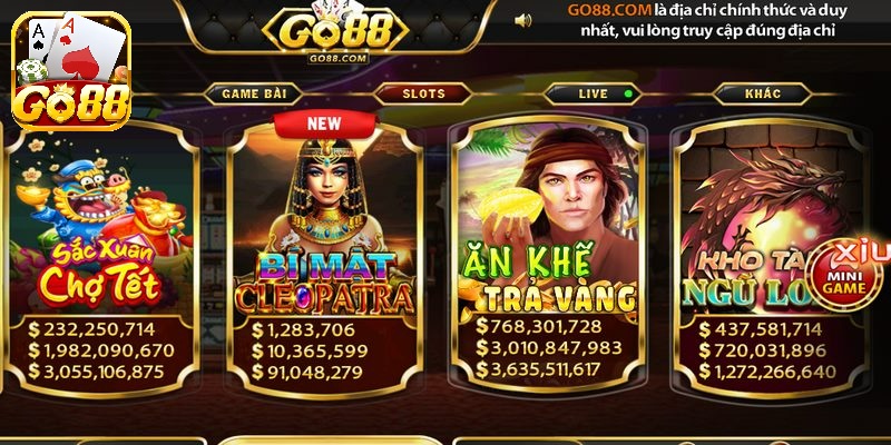 Bí mật cleopatra Go88