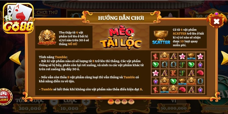 Mèo Tài Lộc Go88